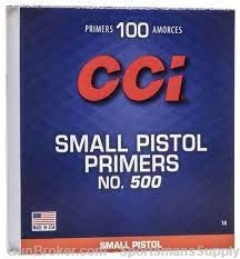 5000 Count of CCI Small Pistol Primer!!-img-0