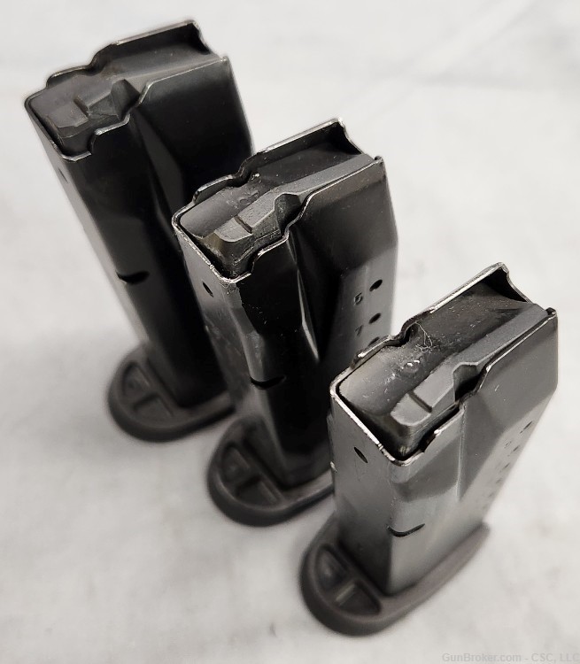 Three Smith & Wesson M&P40 magazines 15rd .40 S&W or .357 Sig-img-7