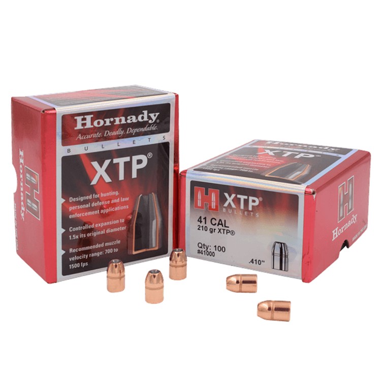 Hornady 41000 XTP 41 210 GR 100 Per Box-img-1