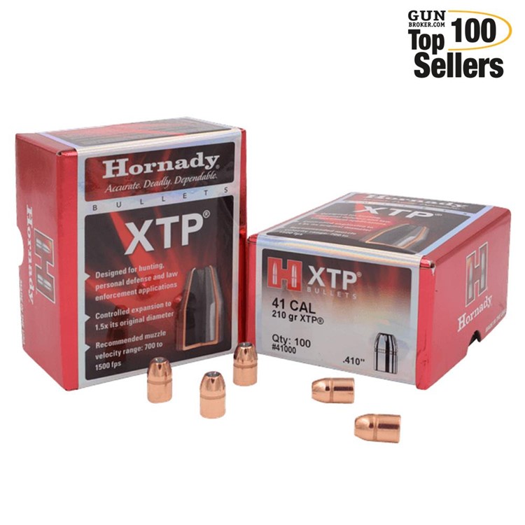 Hornady 41000 XTP 41 210 GR 100 Per Box-img-0