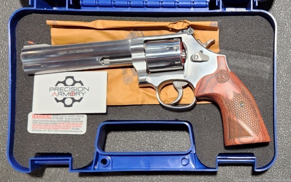 Smith & Wesson 686 Plus Deluxe 6" NEW! Free Ship, No CC Fee-img-1