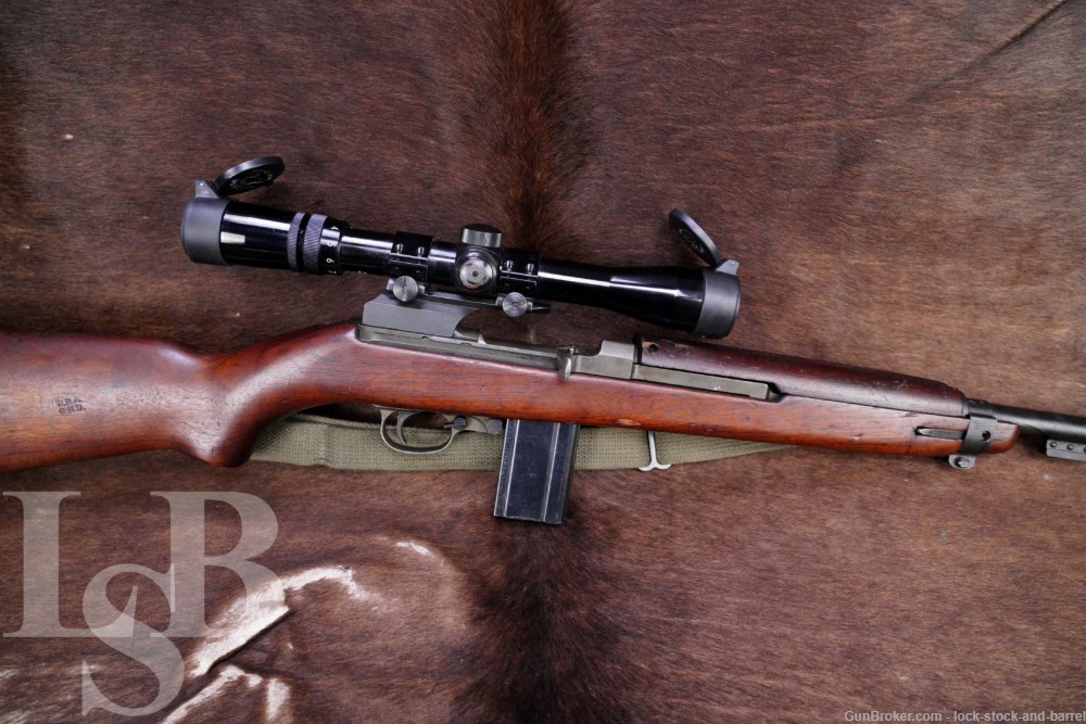 WWII Winchester M1 Carbine Scope US .30 Semi AutoU.S. M-1 Rifle C&R-img-0