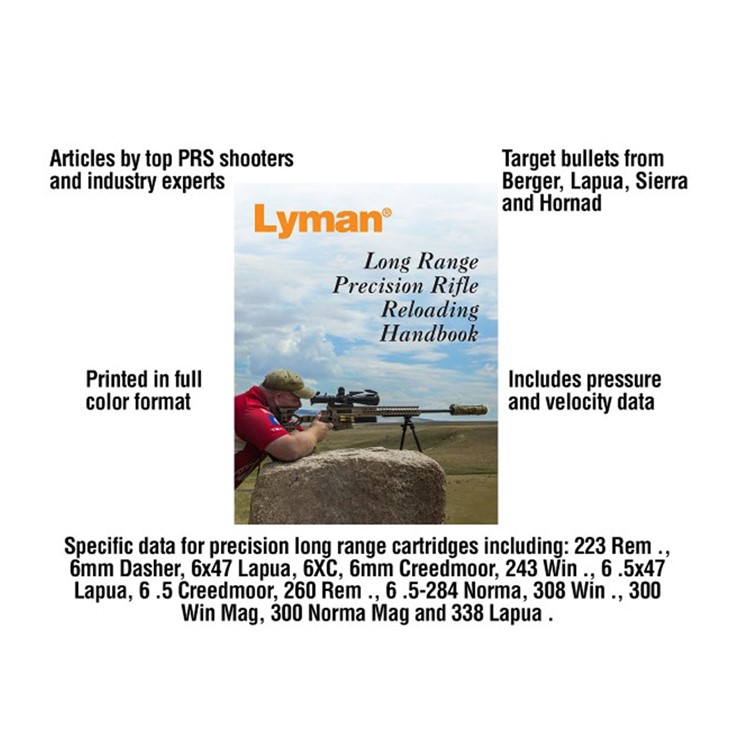 LYMAN Long Range Precision Rifle Reloading Handbook (9816060)-img-2