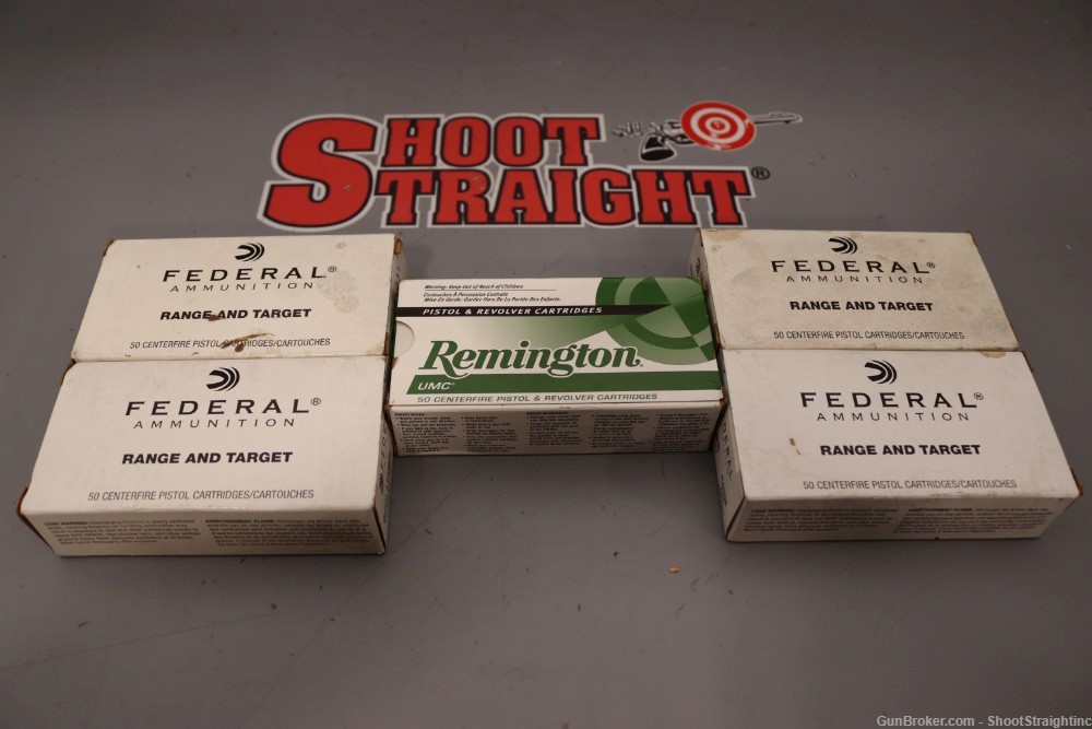 Lot O' 250rds Miscellaneous 9mm Ammo - Federal FMJ & Remington JHP --img-1