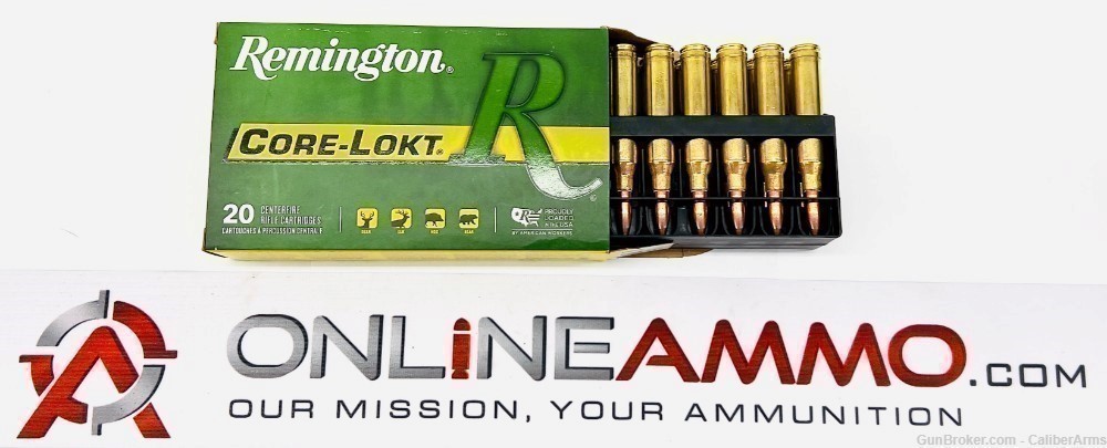 Remington, Core Lokt, 7MM REM, 175 Grain, Pointed Soft Point, 20 Round Box-img-0