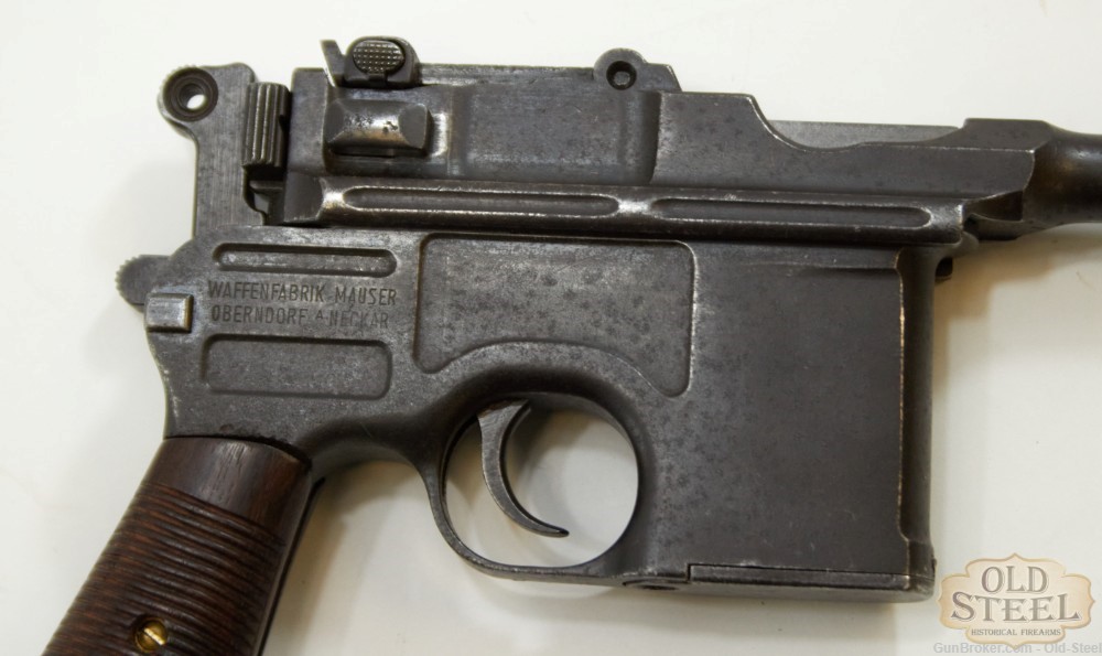 German Mauser C96 7.63 Mauser Semi Auto Pistol W/ Stock/Holster C&R-img-43