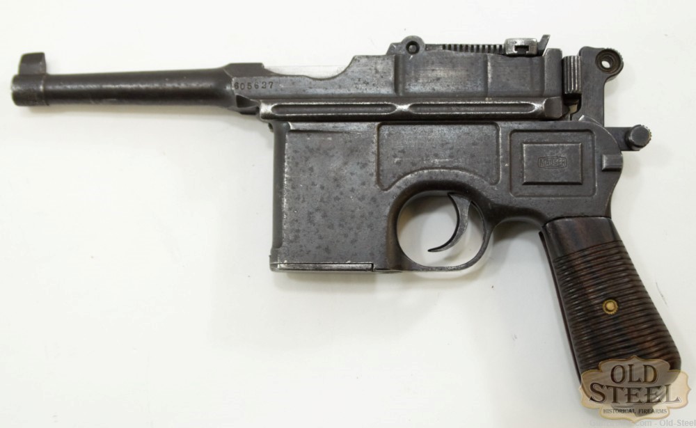 German Mauser C96 7.63 Mauser Semi Auto Pistol W/ Stock/Holster C&R-img-34