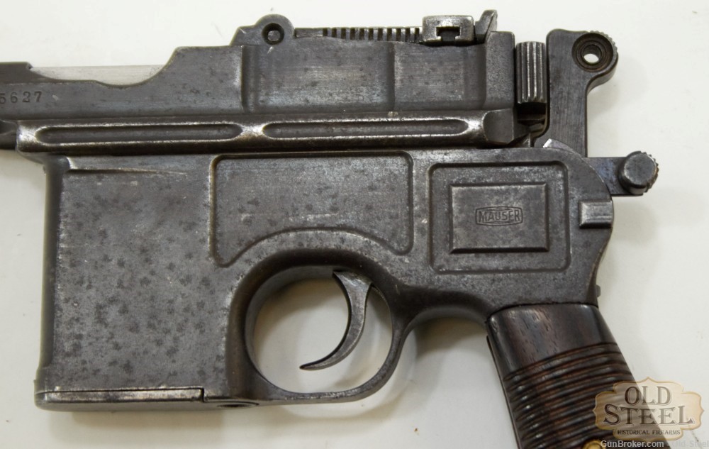 German Mauser C96 7.63 Mauser Semi Auto Pistol W/ Stock/Holster C&R-img-37