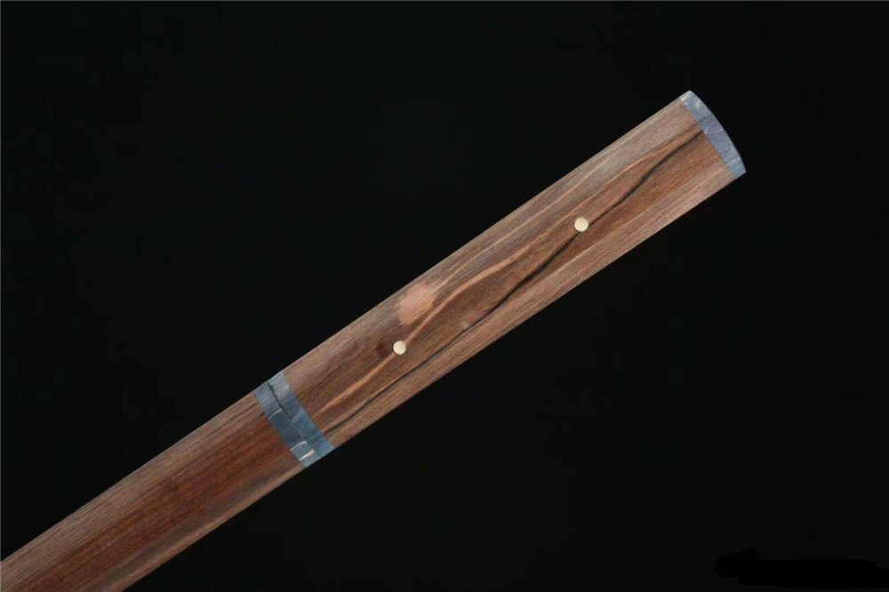 Real clay Hamon Awesome pattern Forged Sword-img-0