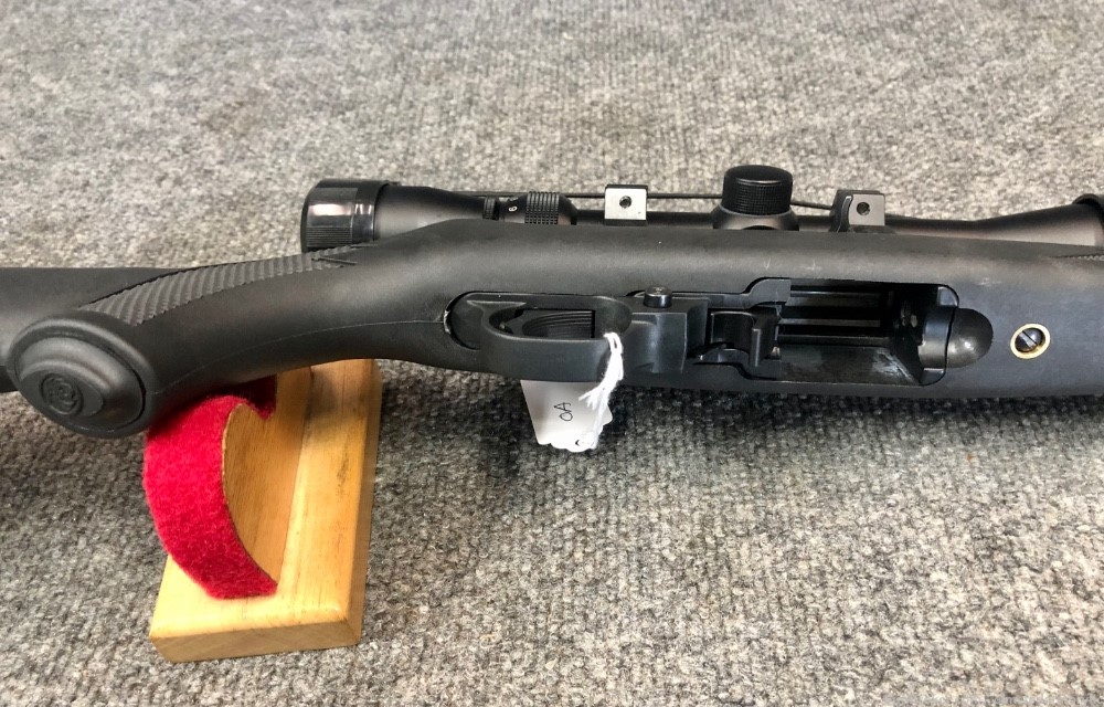 Ruger 10/22 Rifle from 2013 used about mint with scope and two magazines -img-10