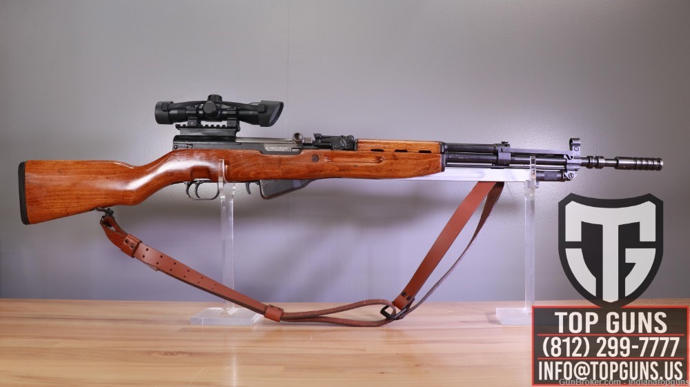 Zastava Yugo SKS M59/66 Rifle - 7.62×39mm 22" With Bayonet Matching S/N's-img-0
