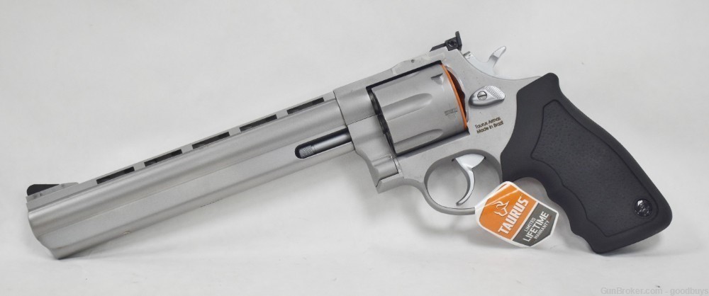 TAURUS M44 .44 MAGNUM 2-440089 NIB SS 8.37" SS PORTED 6RNDS SALE-img-1