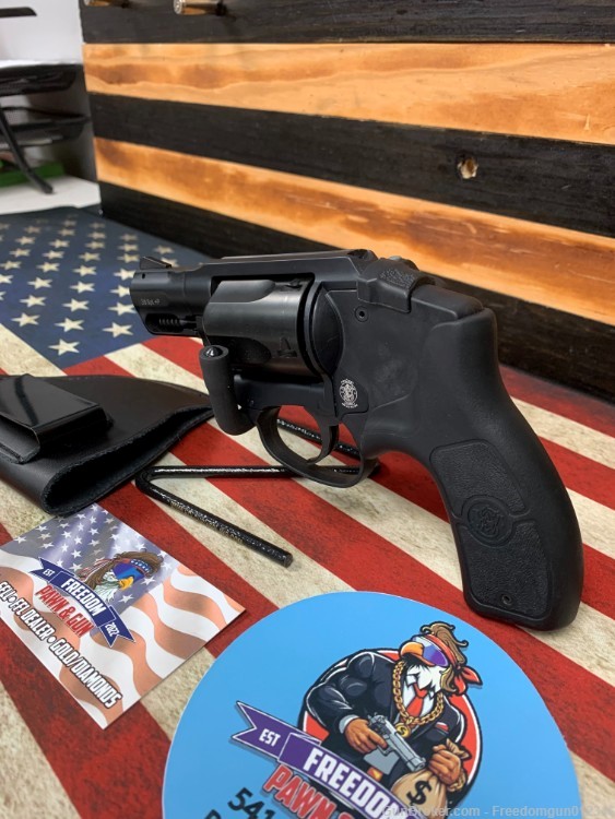 FANTASTIC CONDITION! SMITH AND WESSON BODYGUARD 38+P W CT LASER-img-1