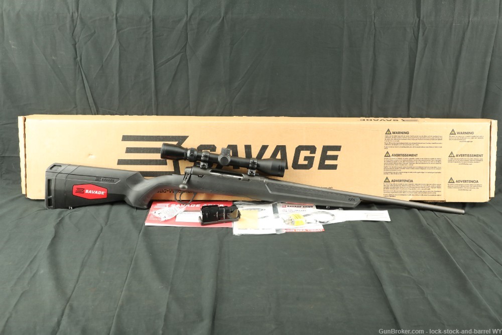 Savage Axis XP .25-06 Remington Bolt Action Rifle w/ Factory Box & Scope-img-2