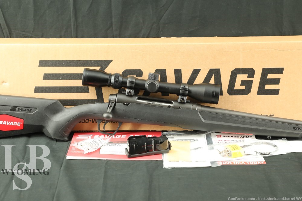 Savage Axis XP .25-06 Remington Bolt Action Rifle w/ Factory Box & Scope-img-0