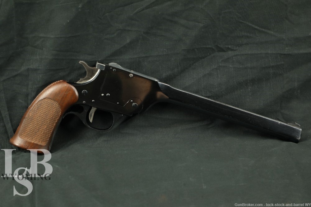 Walter F Roper H&R U.S.R.A 7th Model 195 .22 Single Shot Tip-Up Pistol, C&R-img-0