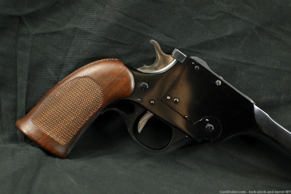 Walter F Roper H&R U.S.R.A 7th Model 195 .22 Single Shot Tip-Up Pistol, C&R-img-2