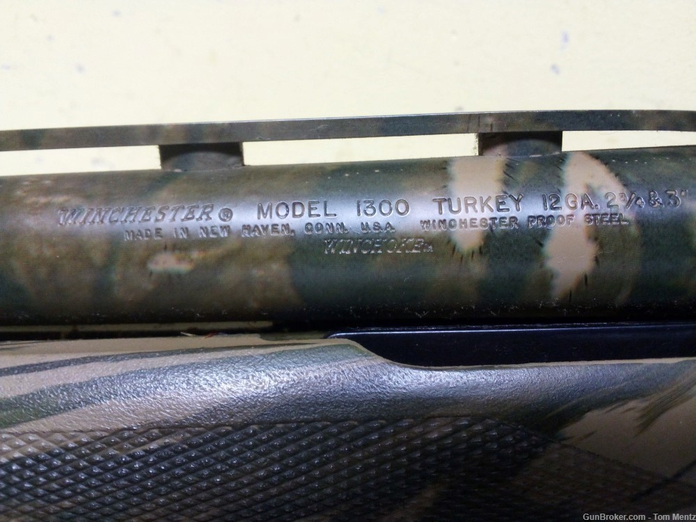 Winchester Model 1300 Turkey Pump Shotgun, 12G, 22" VR Barrel, Camo-img-8