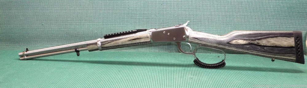 Rossi Model R92 Lever Action Rifle SST / Laminate 357 mag Used NO RESERVE-img-0