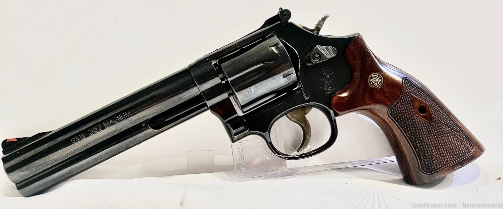 USED Smith & Wesson 586-8 .357 Magnum Revolver-img-0