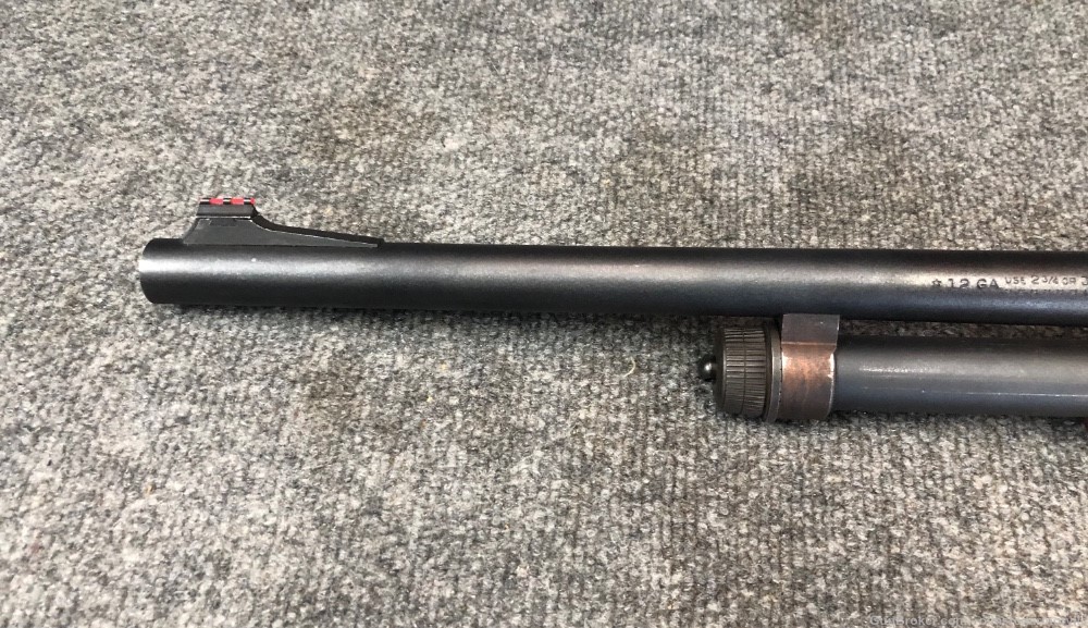 Remington 870 12 gauge cyl bore 20 inch rifle sight smooth slug or defense -img-5