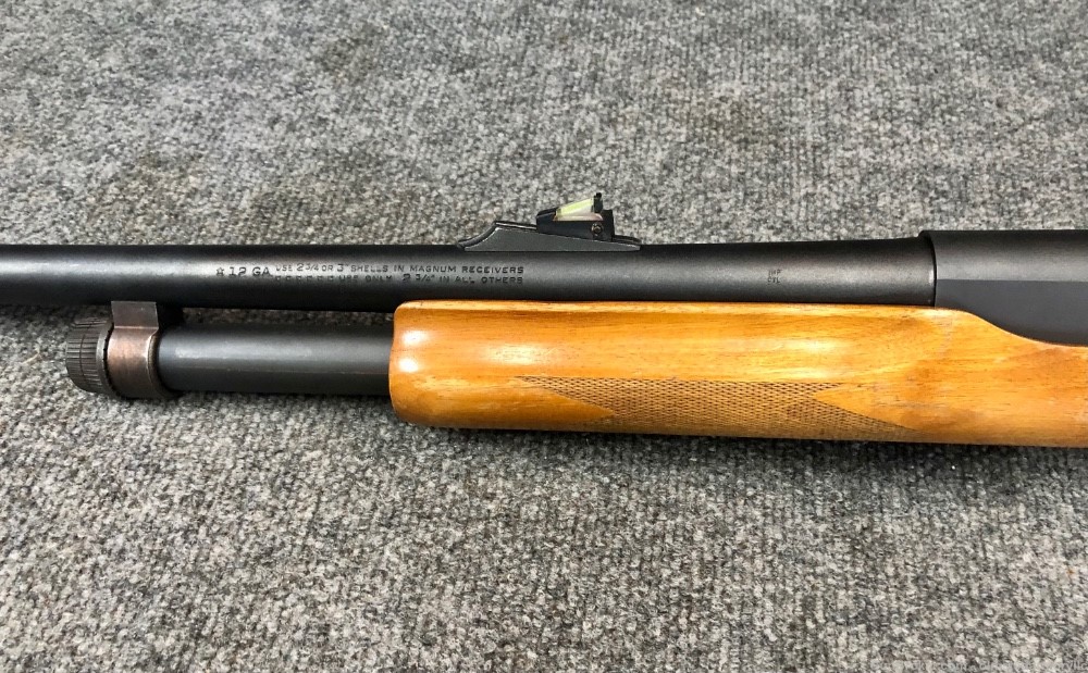 Remington 870 12 gauge cyl bore 20 inch rifle sight smooth slug or defense -img-6