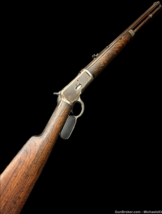 Antique Winchester 1892 Short Rifle 44 WCF-img-0