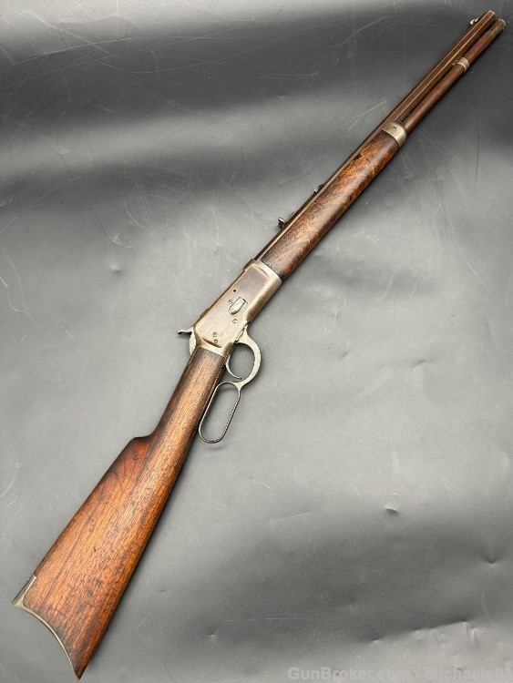 Antique Winchester 1892 Short Rifle 44 WCF-img-1