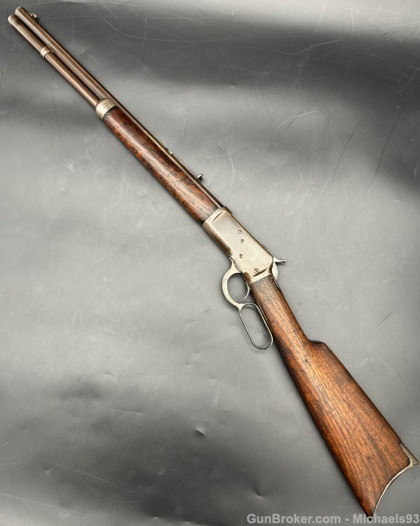 Antique Winchester 1892 Short Rifle 44 WCF-img-11