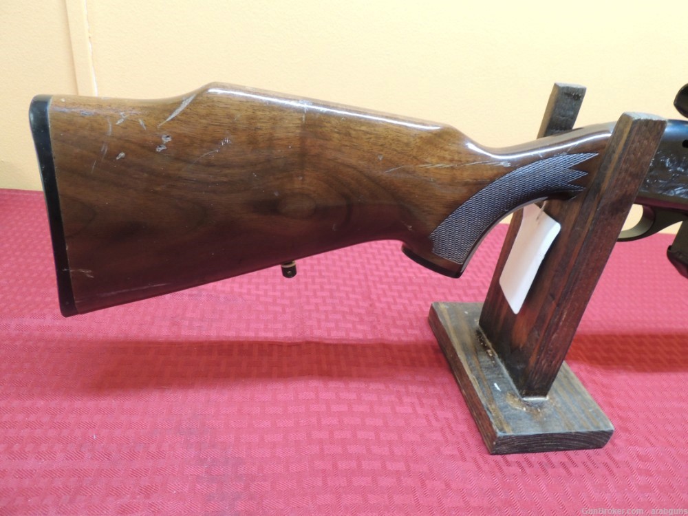 Remington Model 7400 semi auto 30/06 rifle W/See through scope mounts-img-1