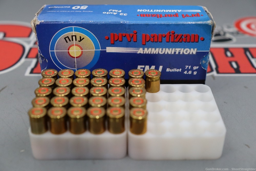 Lot o' 141 Rounds of Miscellaneous .32ACP Ammunition -img-13