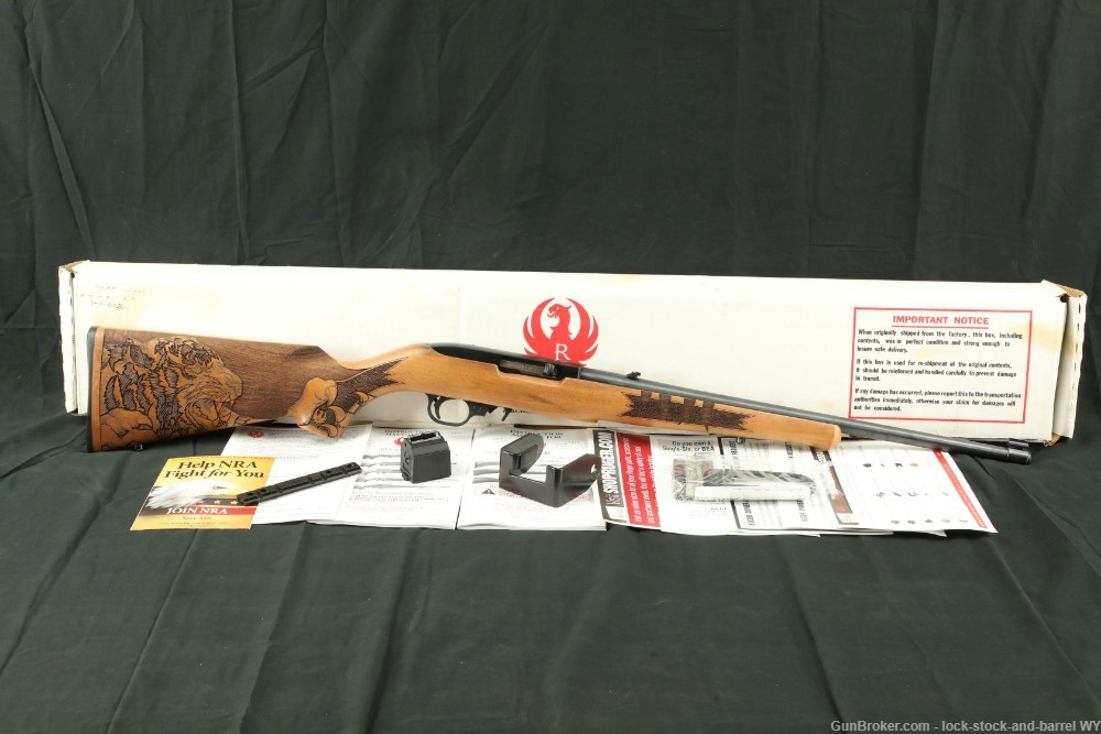 Ruger 10/22 Tiger TALO Special Edition 21146 18” 22LR Rimfire Rifle 2016-img-2