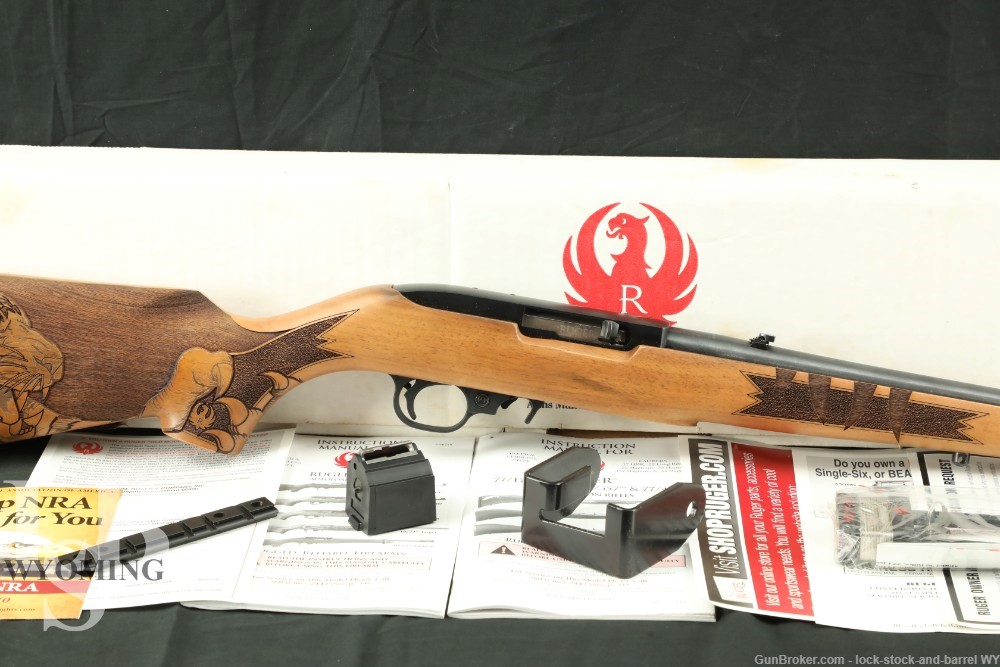 Ruger 10/22 Tiger TALO Special Edition 21146 18” 22LR Rimfire Rifle 2016-img-0