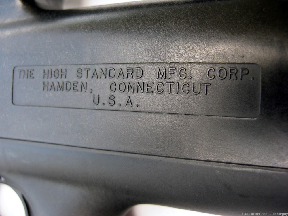Scarce High Standard Model 10A "Police Only"  12 Gauge Bullpup Shotgun-img-11