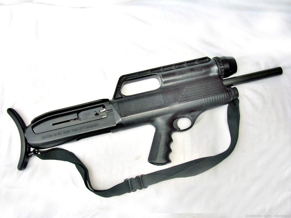 Scarce High Standard Model 10A "Police Only"  12 Gauge Bullpup Shotgun-img-1