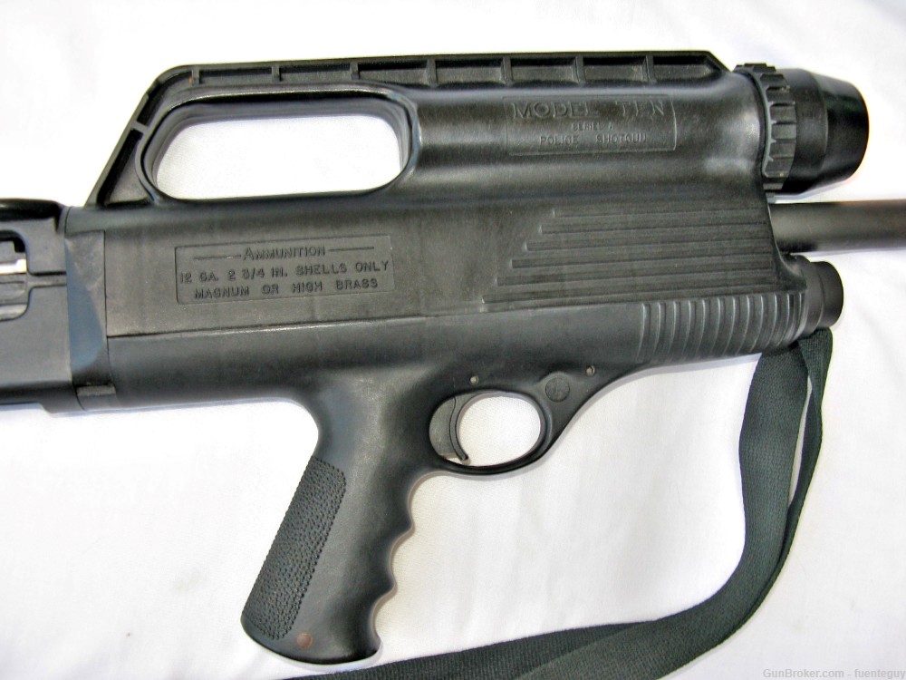 Scarce High Standard Model 10A "Police Only"  12 Gauge Bullpup Shotgun-img-3