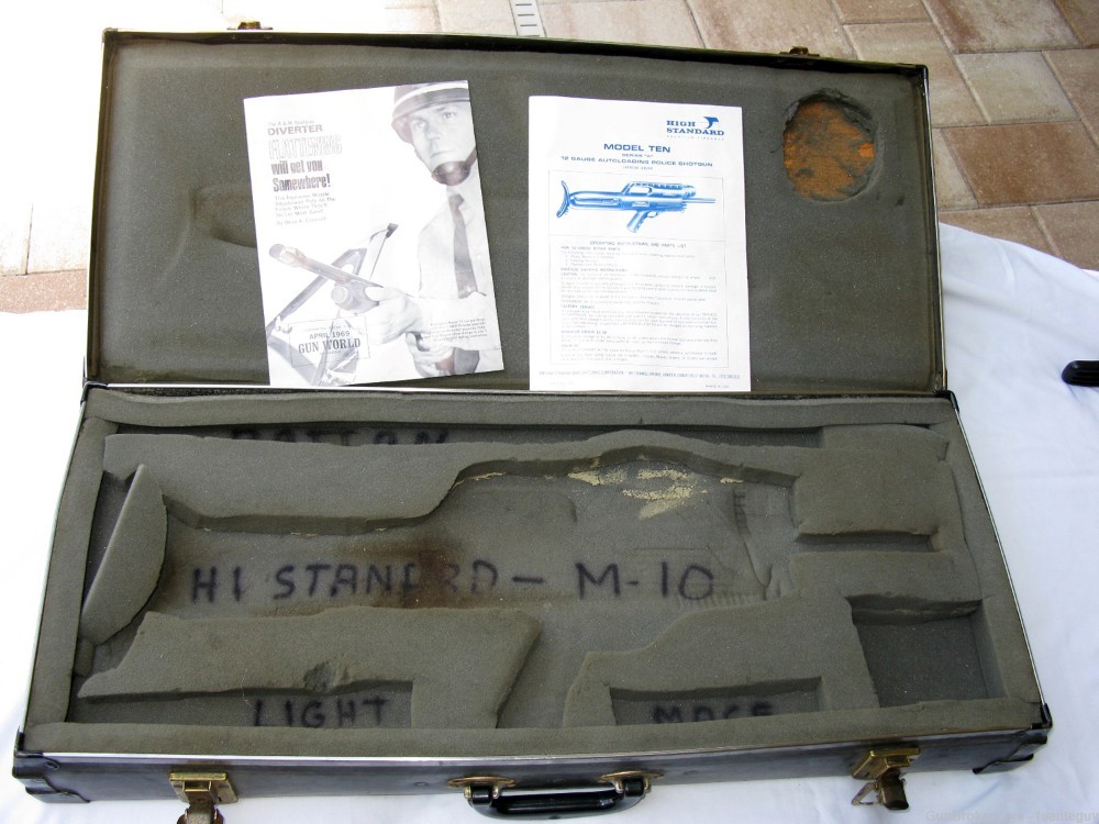 Scarce High Standard Model 10A "Police Only"  12 Gauge Bullpup Shotgun-img-19