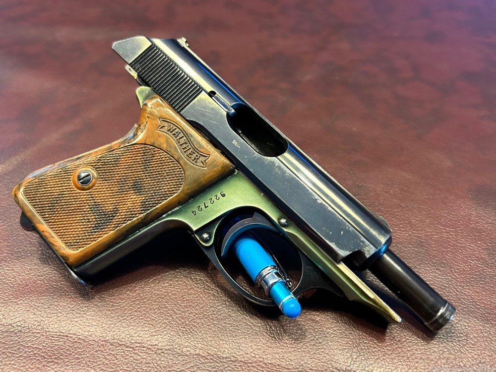 Walther PPK Dural, 7.65, 1935, Brown Grips, 2 Mags-img-12
