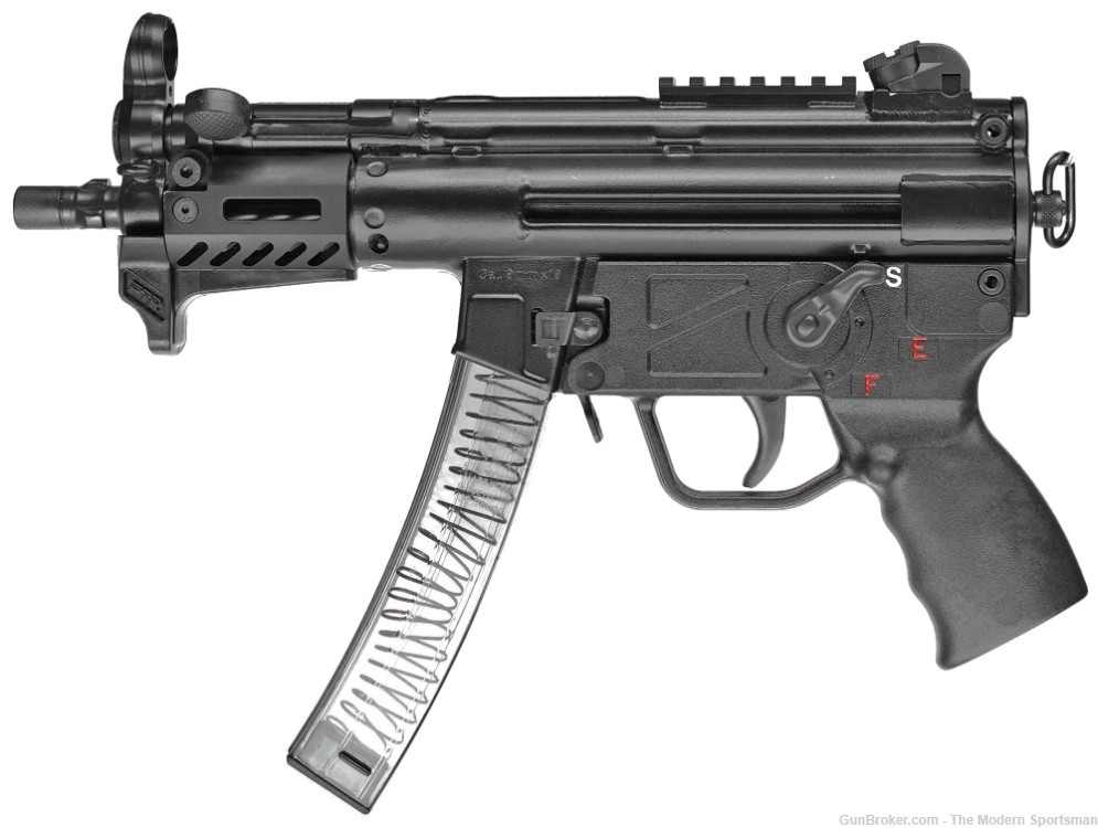 PTR 9KT 603 9mm 5.83" Threaded Barrel Semi Auto Pistol MLOK Handguard 30rd-img-1