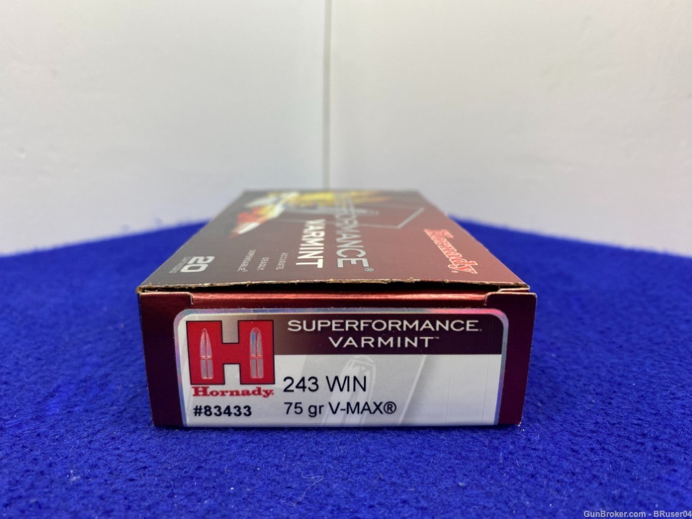 Hornady Superformance Varmint .243 Win 20Rd *FAST AND ACCURATE*-img-5