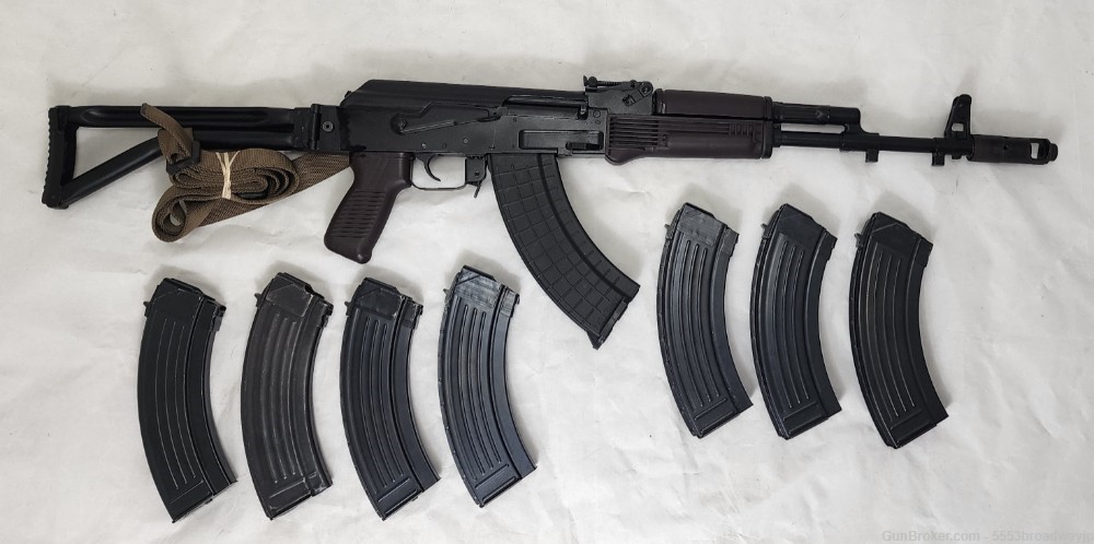 ARSENAL BULGARIA SAM7SF BLACK AK-47 FOLDING STOCK 7.62x39-img-0