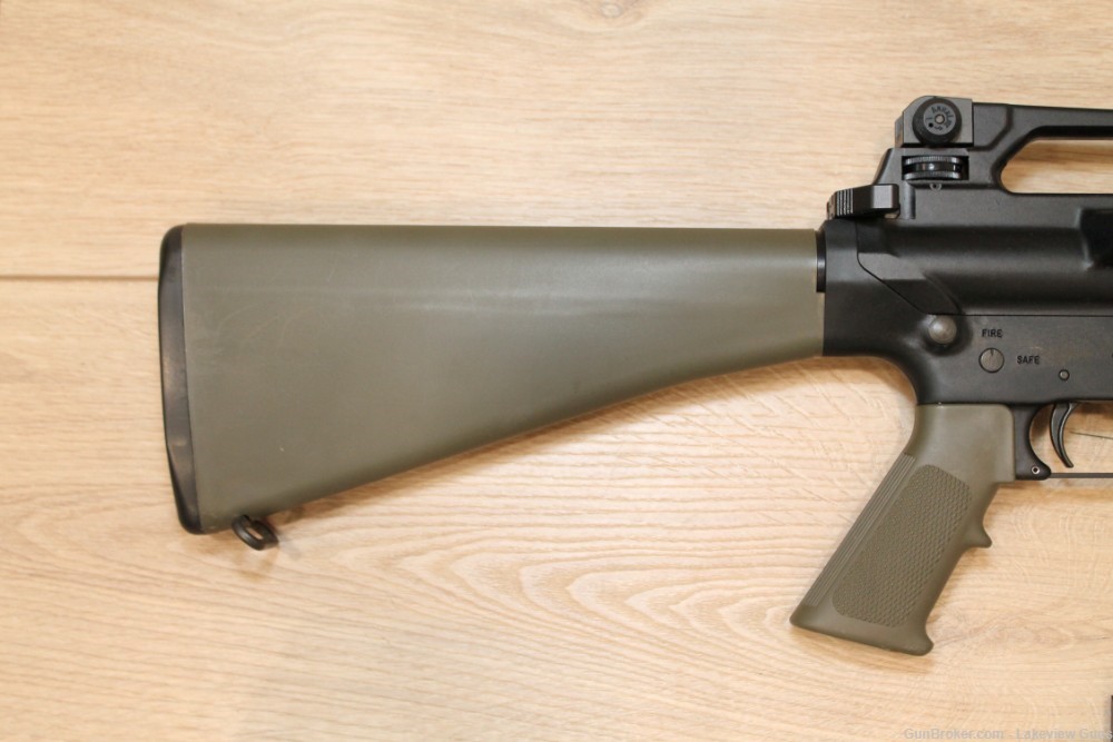 armalite AR10A2 OD green 7.62x51 .308 w/ 5 mags and ammo-img-6