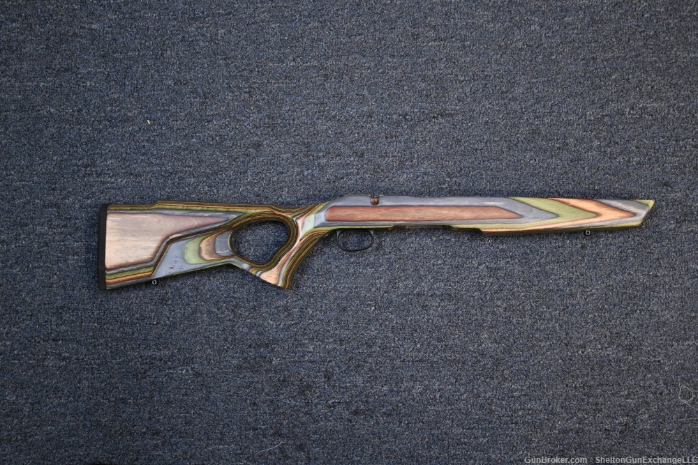 BOYD'S HARD WOOD LAMINATE SPIKE CAMP STOCK FOR RUGER AMERICAN 22WMR/17HMR-img-1