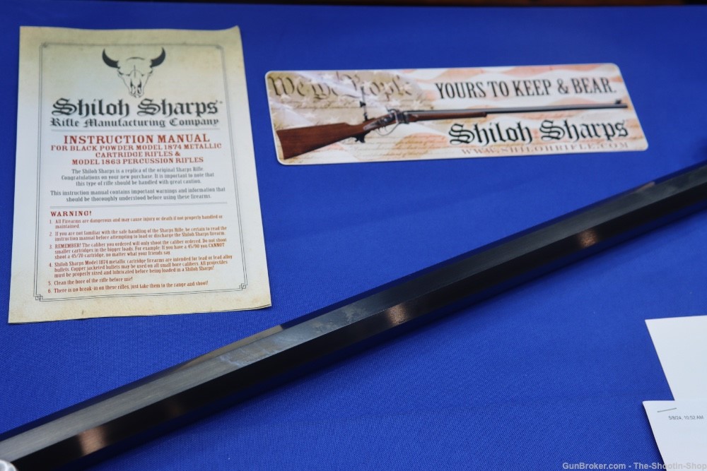 Shiloh Sharps 1874 Sporter #1 Rifle High Grade Custom Order 45-70 GOVT 32"-img-87