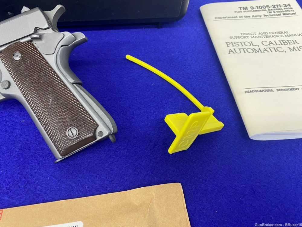 1942 Colt 1911A1 .45ACP *CMP SERVICE GRADE MODEL* -Original WWII Artifacts--img-3