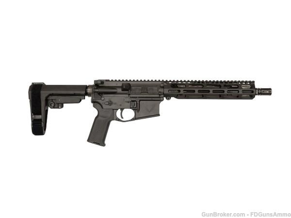VKTR Industries VK1 Pistol 10.5" 5.56X45MM NATO SBA3 Brace - Black-img-0
