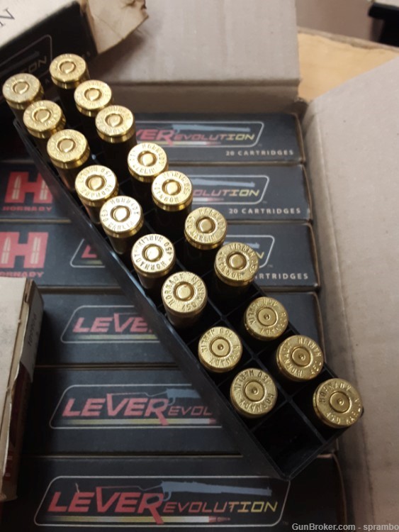Hornady 450 Marlin Leverevolution Ammo  8 plus boxes 82750-img-4