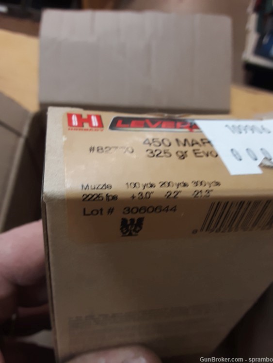 Hornady 450 Marlin Leverevolution Ammo  8 plus boxes 82750-img-5