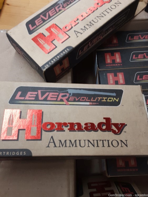 Hornady 450 Marlin Leverevolution Ammo  8 plus boxes 82750-img-2