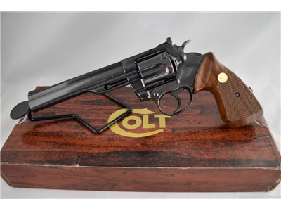 Colt Trooper Mark III .22 LR Revolver 6” Bull Blued 1980 MK III Estate LNIB